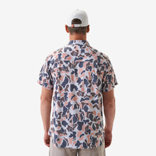 Load image into Gallery viewer, Burlebo Performance Button Up in Vintage Camo