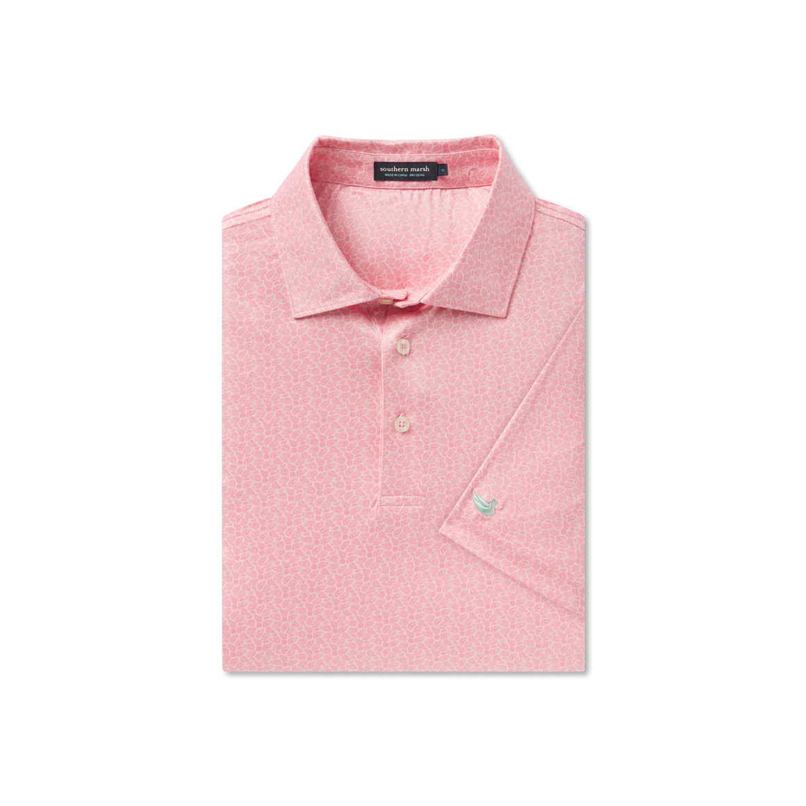 Southern Marsh Flyline Performance Polo Oysters & Lemons
