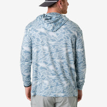 Load image into Gallery viewer, Burlebo Men's Performance Hoodie in Seaside Camo