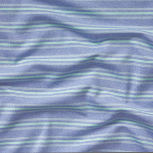 Southern Marsh Maybourne Featherlight Stripe Polo in Lilac & Mint