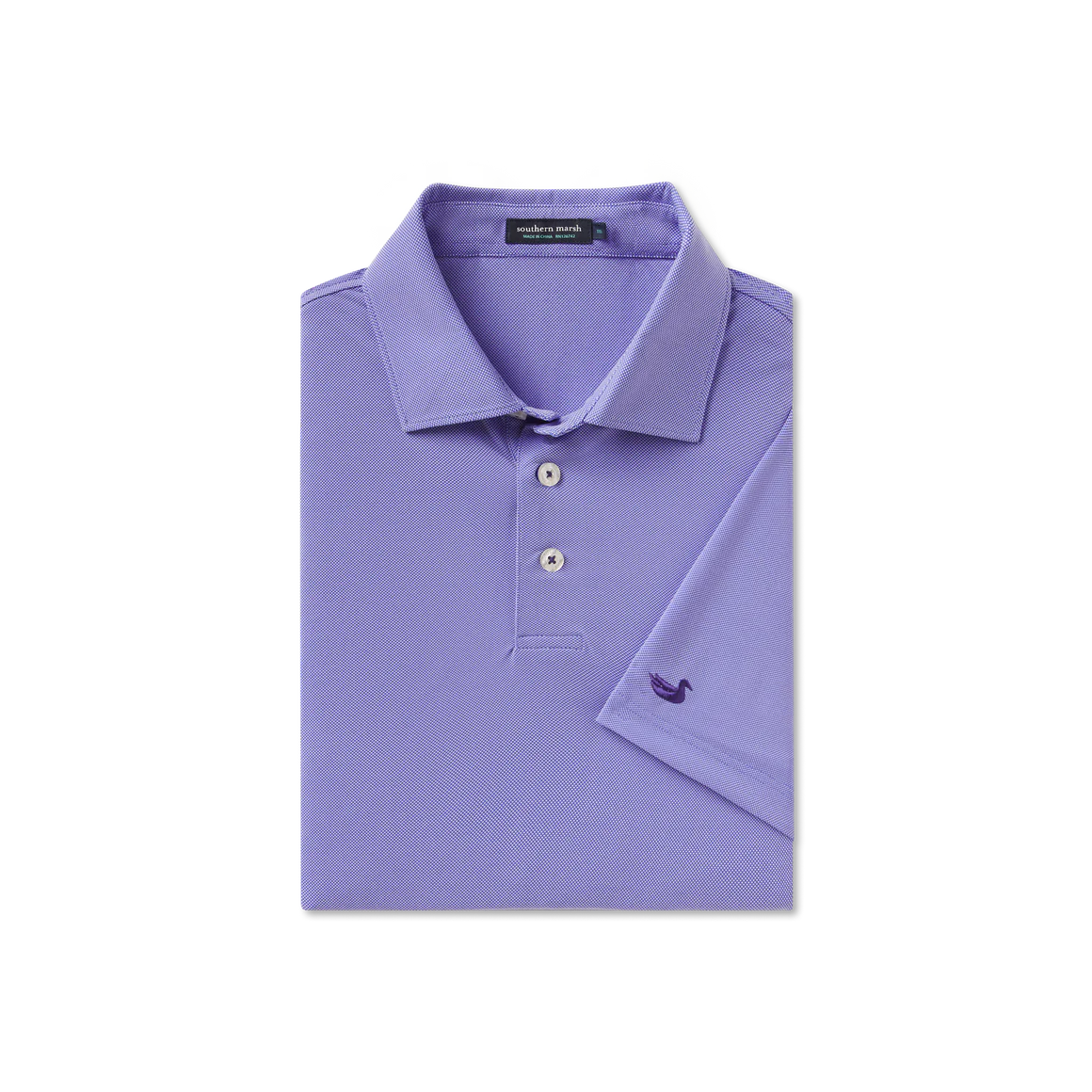 Southern Marsh Varsity Performance Polo in Indigo