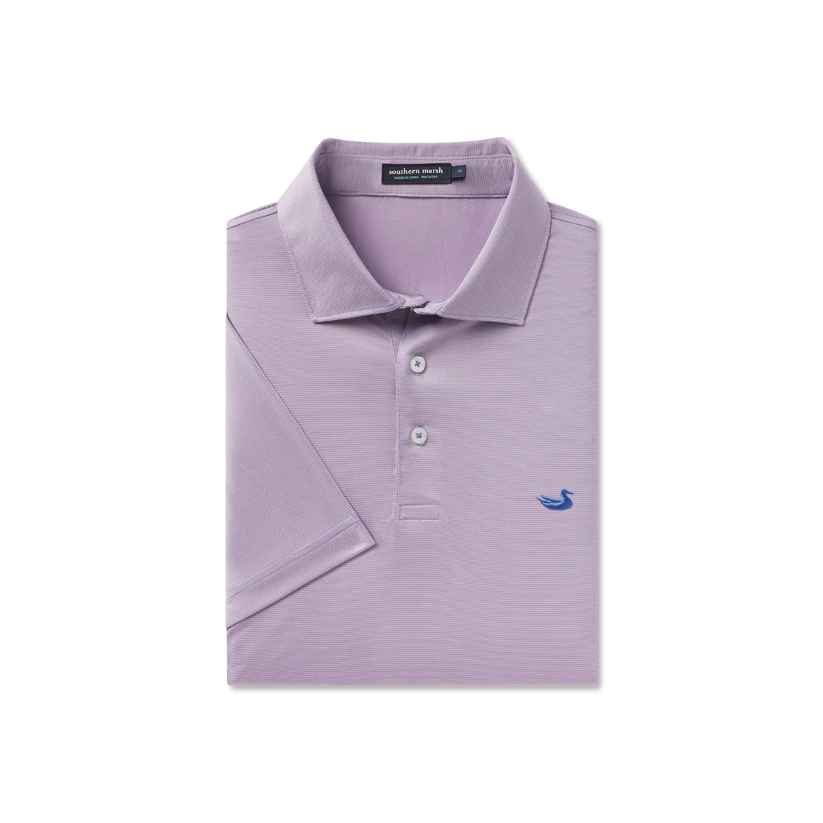 Southern Marsh Bermuda Performance Polo in Lilac