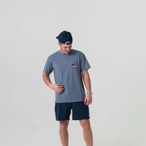 Burlebo Patriotic Scenic Fish SS Tee