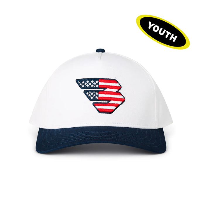 Burlebo Youth Patriotic Flying B Cap