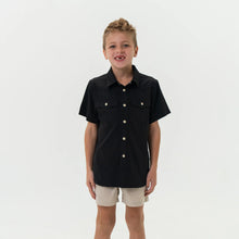 Load image into Gallery viewer, Burlebo Youth Performance Western Shirt in Black