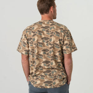 Burlebo Pintail Camo Jumping Trout SS Tee