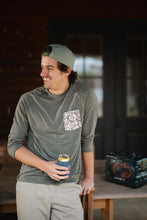 Load image into Gallery viewer, Local Boy Heather Blend LS Crew in Mud