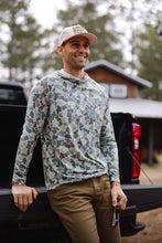 Load image into Gallery viewer, Local Boy Heather Blend Hoodie in Ravine Camo