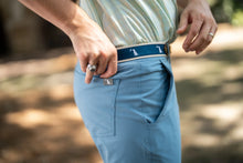 Load image into Gallery viewer, Local Boy Ribbon Belt in Blue Dog &amp; Moon