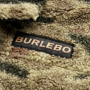 Burlebo Sherpa Quarter Zip Pullover in Rocky Mountain Camo