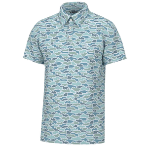 Local Boy Dirty Myrtle Polo in Cool Oak Camo