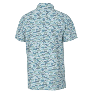 Local Boy Youth Dirty Myrtle Polo in Cool Oak Camo