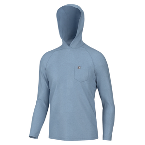 Local Boy Heather Blend Hoodie in Sky Blue