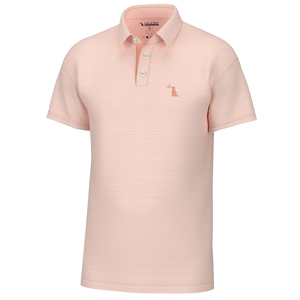 Local Boy Palms Polo in Peach