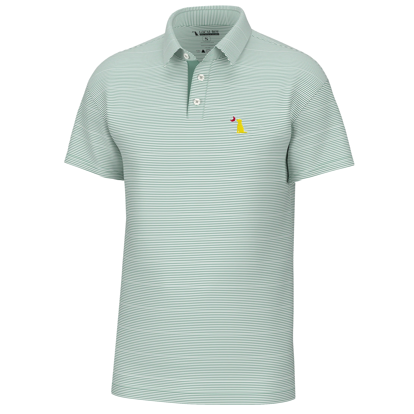 Local Boy Youth Palms Polo in Sage