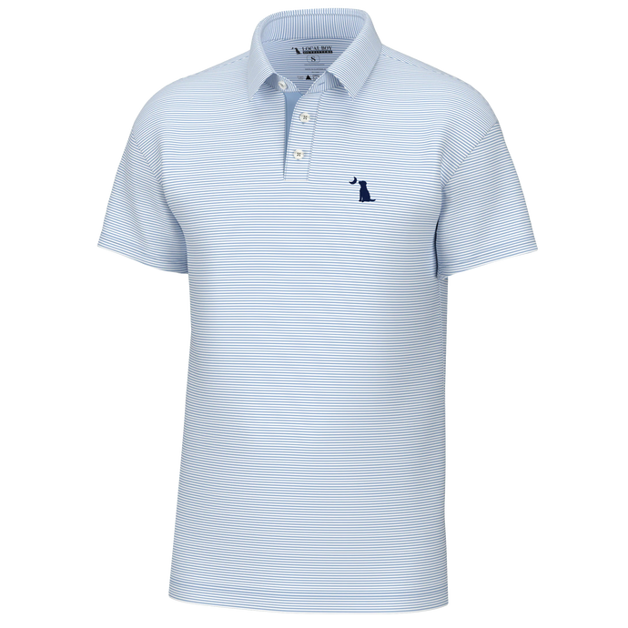 Local Boy Youth Palms Polo in Violet Blue