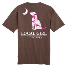 Load image into Gallery viewer, Local Girl Youth Pink LCF Dog &amp; Moon SS Tee