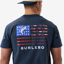 Load image into Gallery viewer, Burlebo Fishing USA SS Tee