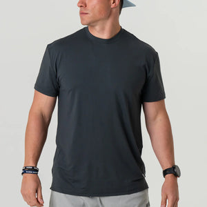 Burlebo Go To SS Tee in Gun Metal Grey
