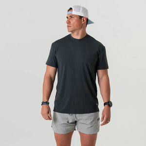 Burlebo Go To SS Tee in Gun Metal Grey