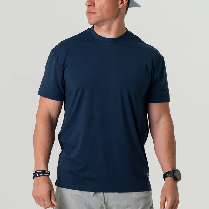 Burlebo Go To SS Tee in Navy
