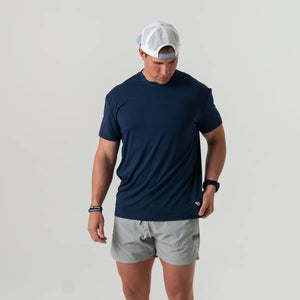 Burlebo Go To SS Tee in Navy