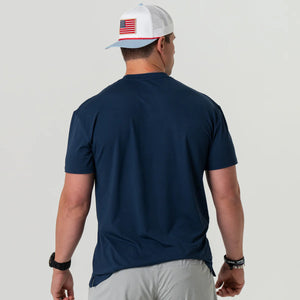 Burlebo Go To SS Tee in Navy