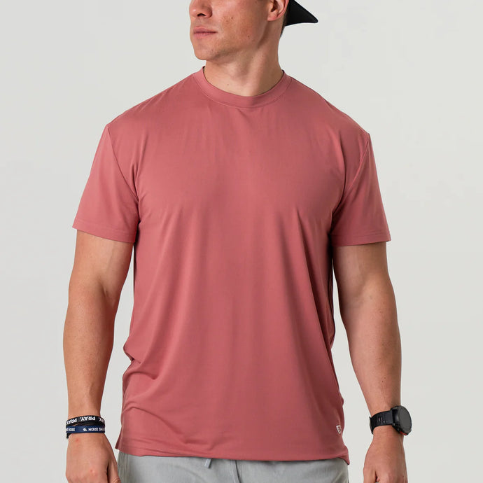 Burlebo Go To SS Tee in Red Clay