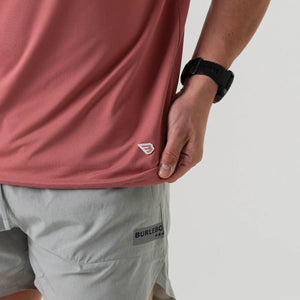 Burlebo Go To SS Tee in Red Clay