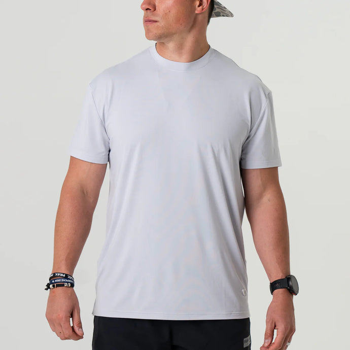 Burlebo Go To SS Tee in Light Grey