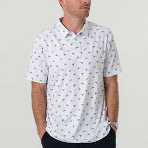 Burlebo Performance Polo in Ducks Flying In