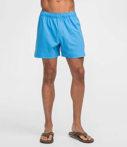 Southern Shirt Co. Men's Sand To Surf Volley Shorts in Azure