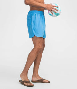 Southern Shirt Co. Men's Sand To Surf Volley Shorts in Azure