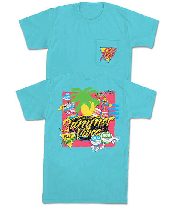 Old Row The Summer Vibes SS Pocket Tee