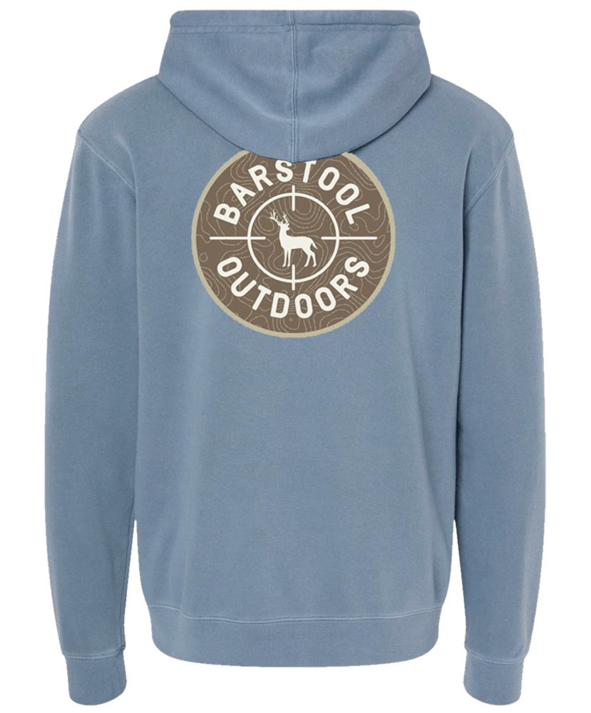 Barstool Sports Outdoors Toppo Circle Logo Hoodie
