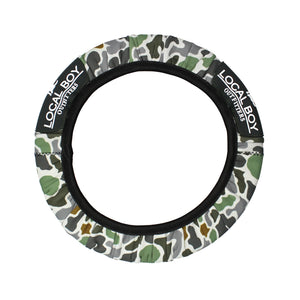 Local Boy Steering Wheel Cover in Localflage Bluff