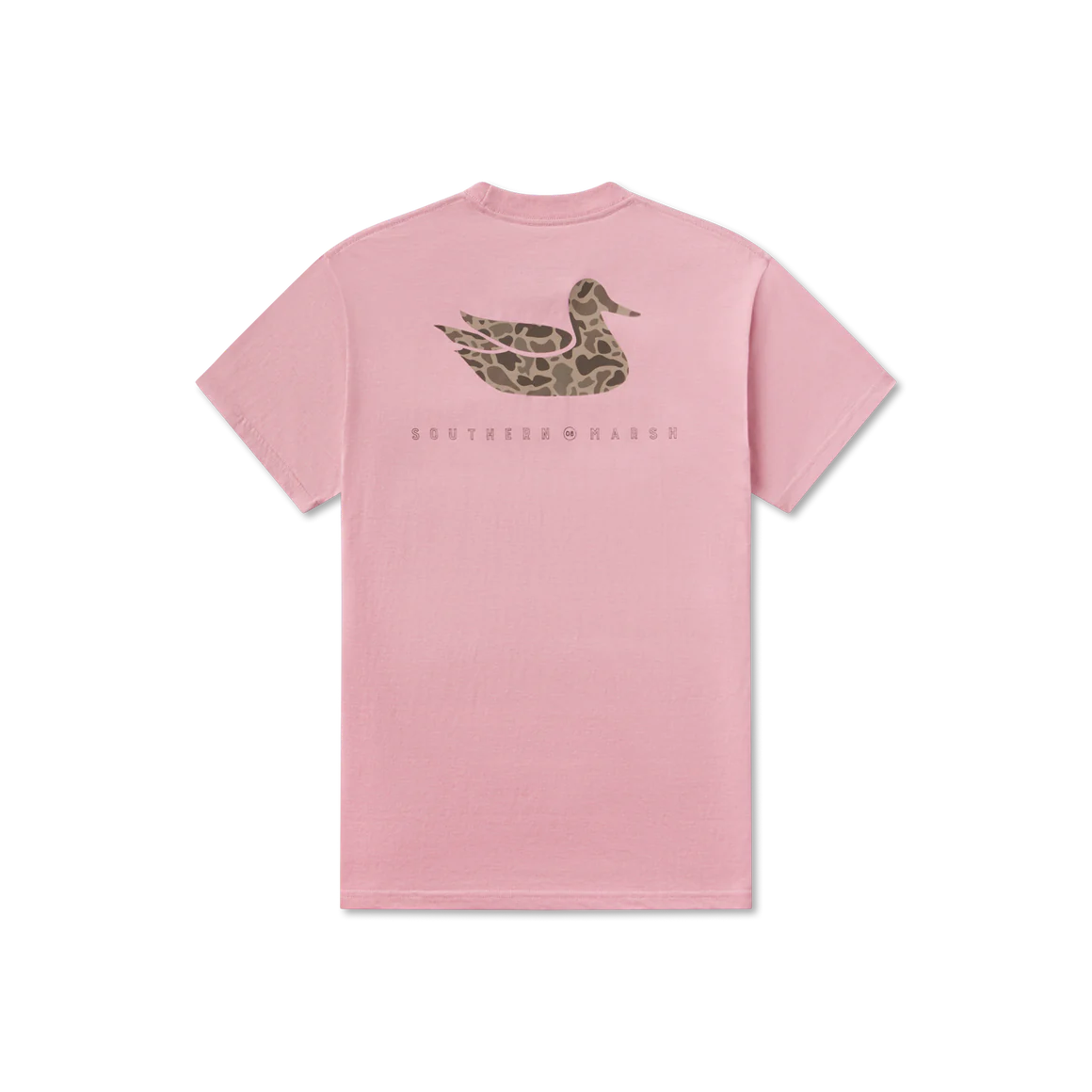 Southern Marsh Seawash Retro Duck Originals SS Tee in Cherry Blossom