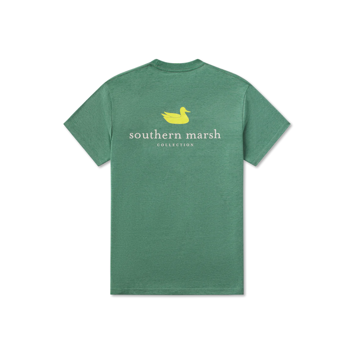 Southern Marsh Seawash Authentic SS Tee in Champions Green