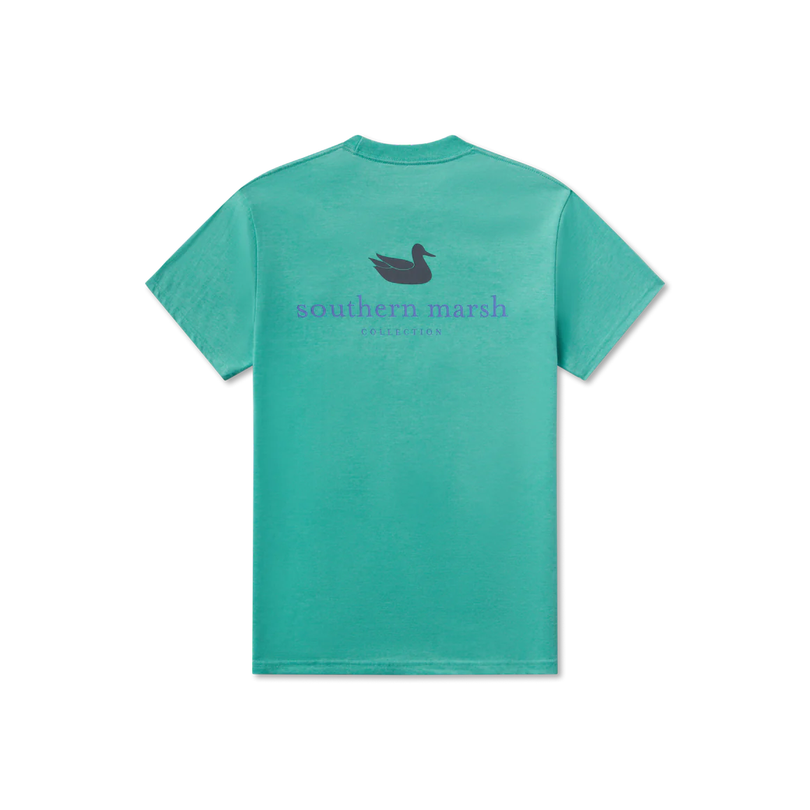 Southern Marsh Seawash Authentic SS Tee in Kelly Green