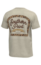 Load image into Gallery viewer, Southern Point Co. Camo Badge SS Tee