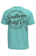 Load image into Gallery viewer, Southern Point Co. Simple Script Circle SS Tee