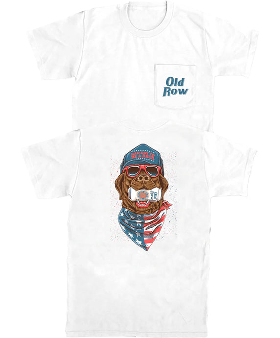 Old Row GBC Retro Can SS Pocket Tee