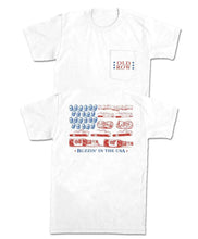 Load image into Gallery viewer, Old Row Buzzin&#39; In The USA SS Pocket Tee