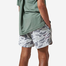 Load image into Gallery viewer, Burlebo Youth Mesh Training Shorts in White Camo