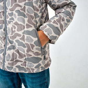Burlebo Toddler Puffer Jacket in Classic Deer Camo