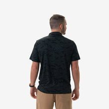 Load image into Gallery viewer, Burlebo Performance Polo in Black Camo