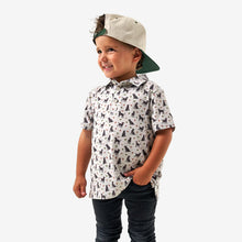 Load image into Gallery viewer, Burlebo Youth Performance Polo in Ducks and Dogs