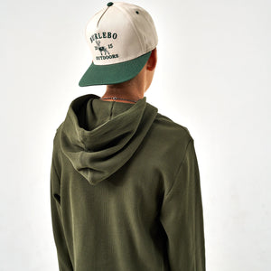 Burlebo Youth Thermal Hoodie in Mallard Green