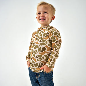 Burlebo Youth Thermal Hoodie in Venado Camo