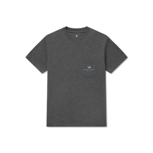 Southern Marsh Youth Branding Retro Camo SS Tee in Midnight Gray